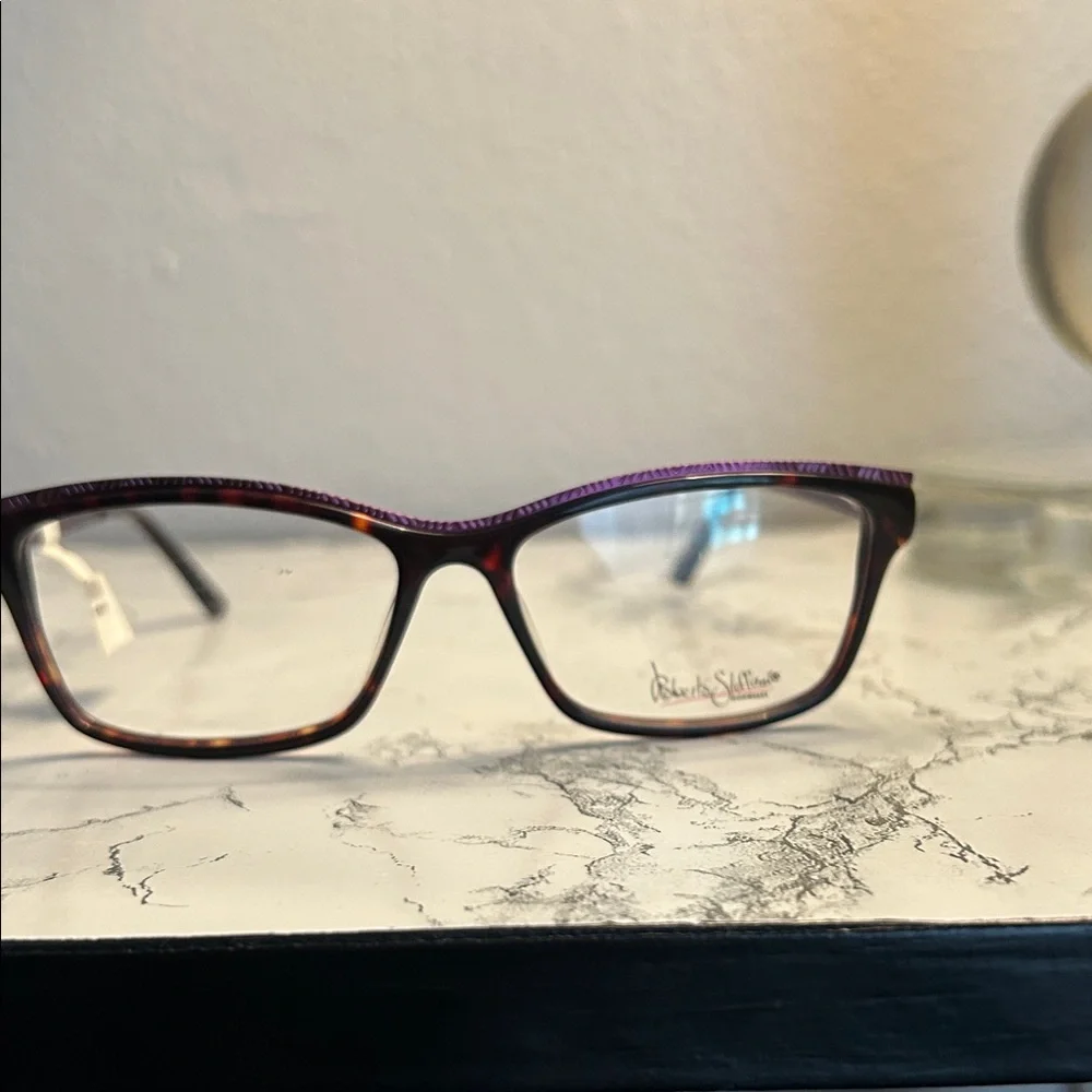 Roberto Cavalli Burgundy and Tortoiseshell Glasses Scratches